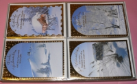Weihnachtskarten 12x18cm Winterlandschaft