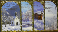 Weihnachten "Landschaft"11,5x17 cm,100er Karton