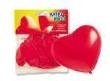 Herzballon 6er rot