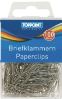 Briefklammern Metall 100er