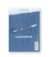Löschblattblock