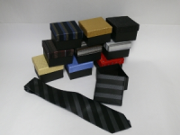 Krawatte in Geschenkbox 10,5x7x7cm