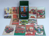 Weihnachtskarten m.Geldsch. 11,5x17,5cm 20er Box