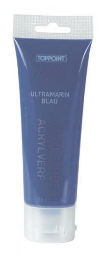 Acrylfarbe Ultramarinblau