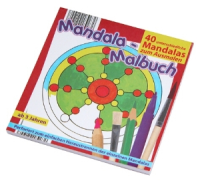 Mandala Malbuch 50 Blatt 14,5 x 14,5 cm