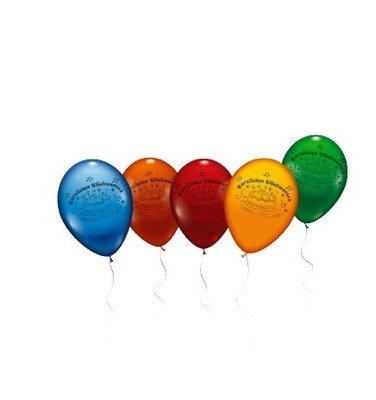 Luftballon Herzlichen Glückwunsch