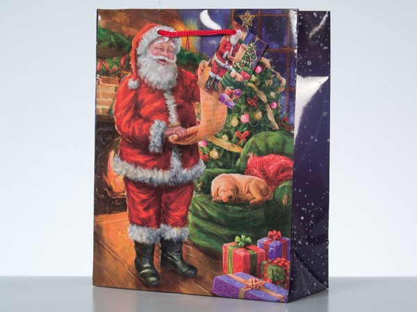 Geschenktüte Weihnachten A5 18 x 23 x 8 cm sortierte Motive