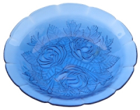 Obst-Gbäckteller blau D: 22,5 cm