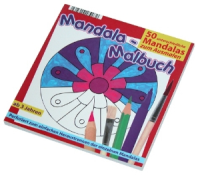 Mandala Malbuch 50 Blatt 14,5x14,5cm