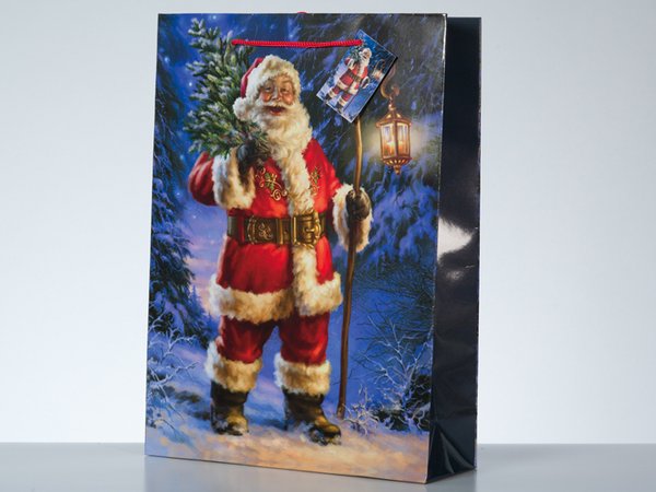 Geschenktüte Weihnachten A4   25 x 34 x 9 cm cm sortierte Motive