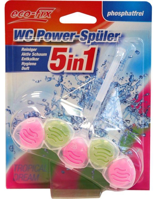 WC Power Spüler 5in1 Tropical Dream