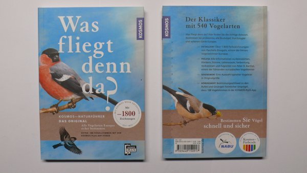 Buch "Was fliegt denn da ? " Der Klassiker mit 540 Vogelarten 1,99 €