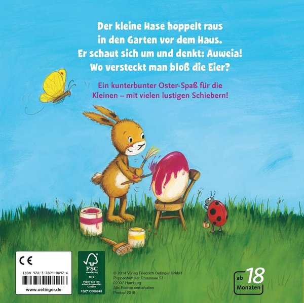 Kinderbuch Ostern : Die große Osterei-Versteckerei ab 1,59 €