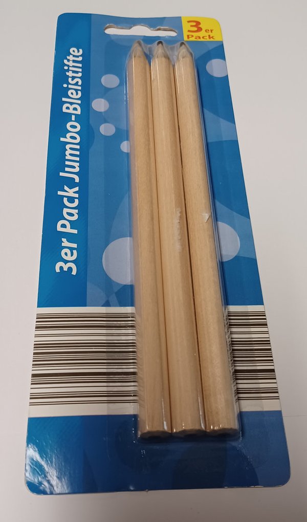 3er Pack Jumbo Bleistifte ab 0,59 €